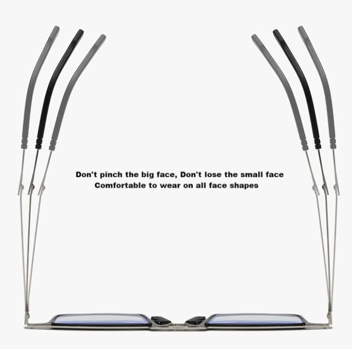 Ultra Light Material Screwless Foldable Reading Glasses