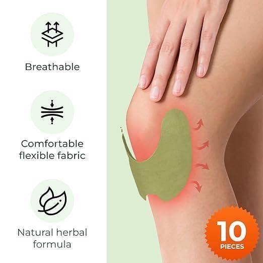 HealPatch™ - Natural Knee Pain Relief Patches 🌿🦵